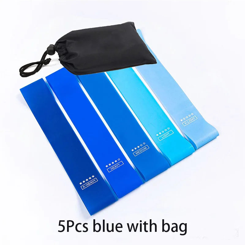 TPE Resistance Bands Fitness Set Rubber Loop Bands Strength Training Workout Expander Yoga Gym Equipment Elastic Rubber Loop