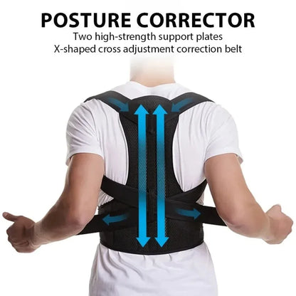 ProSpine 2.0 Adjustable Posture Corrector Vest – Back, Shoulder & Lumbar Support Brace