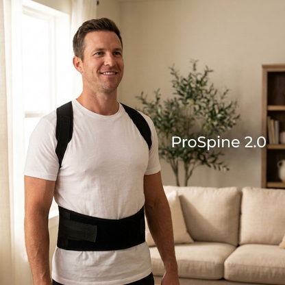 ProSpine 2.0 Adjustable Posture Corrector Vest – Back, Shoulder & Lumbar Support Brace